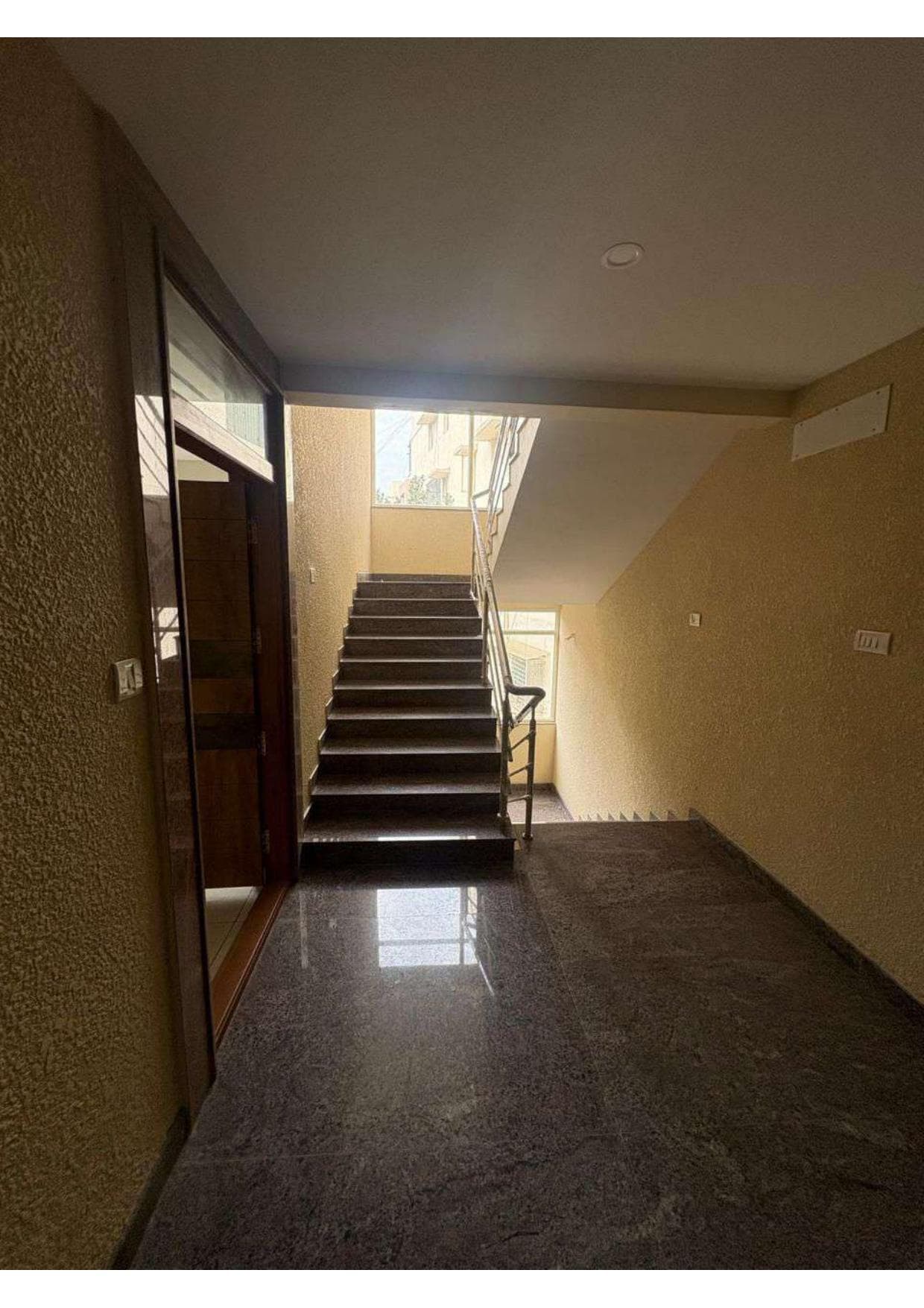 Granite Staircase & Railings